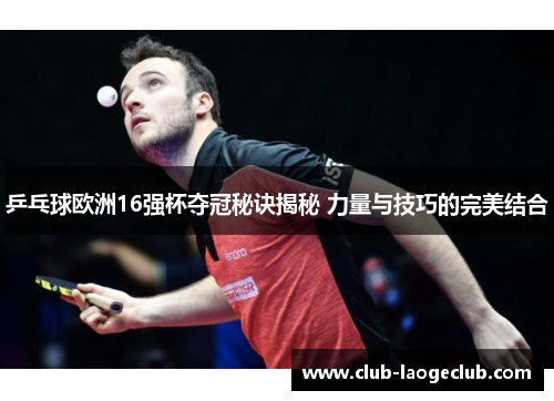 乒乓球欧洲16强杯夺冠秘诀揭秘 力量与技巧的完美结合 乒乓球欧洲16强杯夺冠秘诀揭秘 力量与技巧的完美结合