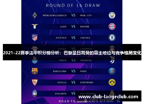 2021-22赛季法甲积分榜分析:巴黎圣日耳曼的霸主地位与竞争格局变化 2021-22赛季法甲积分榜分析:巴黎圣日耳曼的霸主地位与竞争格局变化
