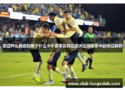 美冠杯比赛级别属于什么水平赛事及其在美洲足球体系中的地位解析 美冠杯比赛级别属于什么水平赛事及其在美洲足球体系中的地位解析