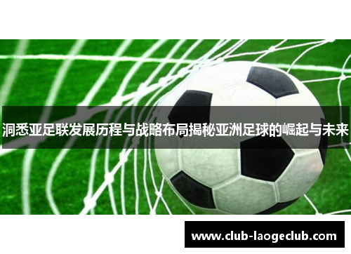 洞悉亚足联发展历程与战略布局揭秘亚洲足球的崛起与未来